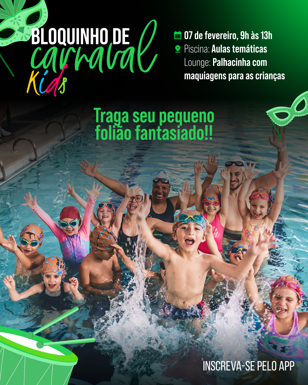 Bloquinho de Carnaval - Card