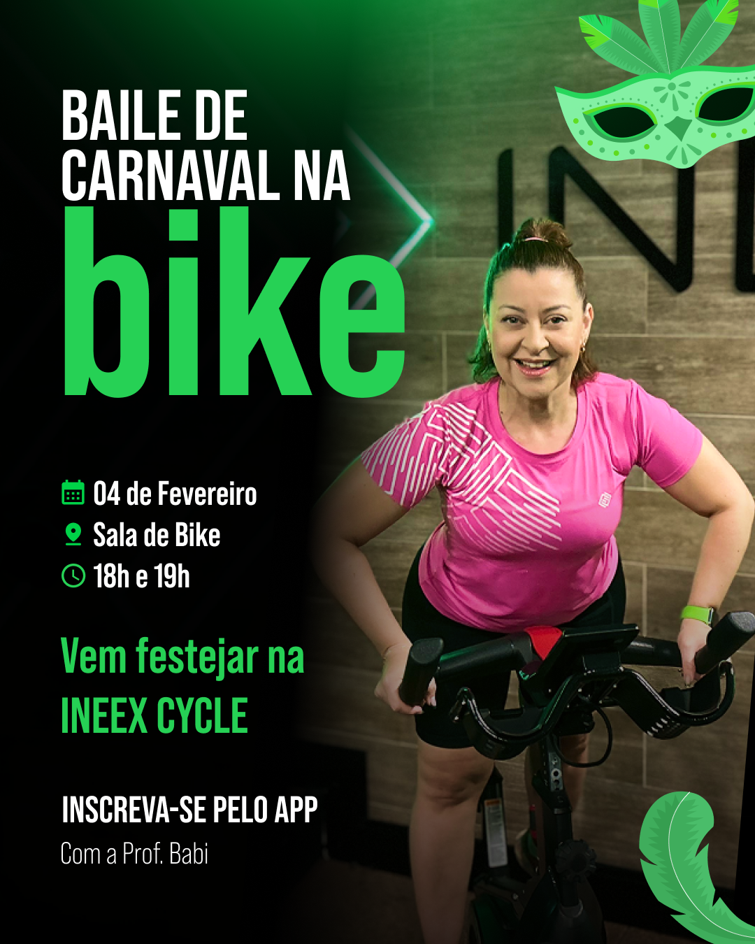 Card - Carnaval na Bike