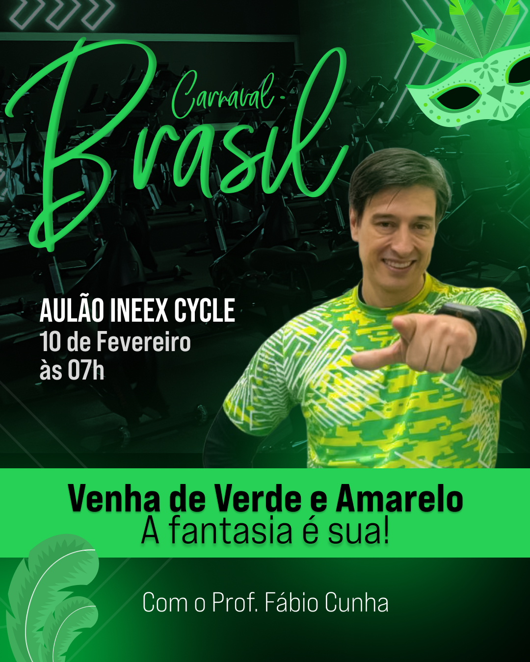 Carnaval Brasil Ineex Cycle - Card