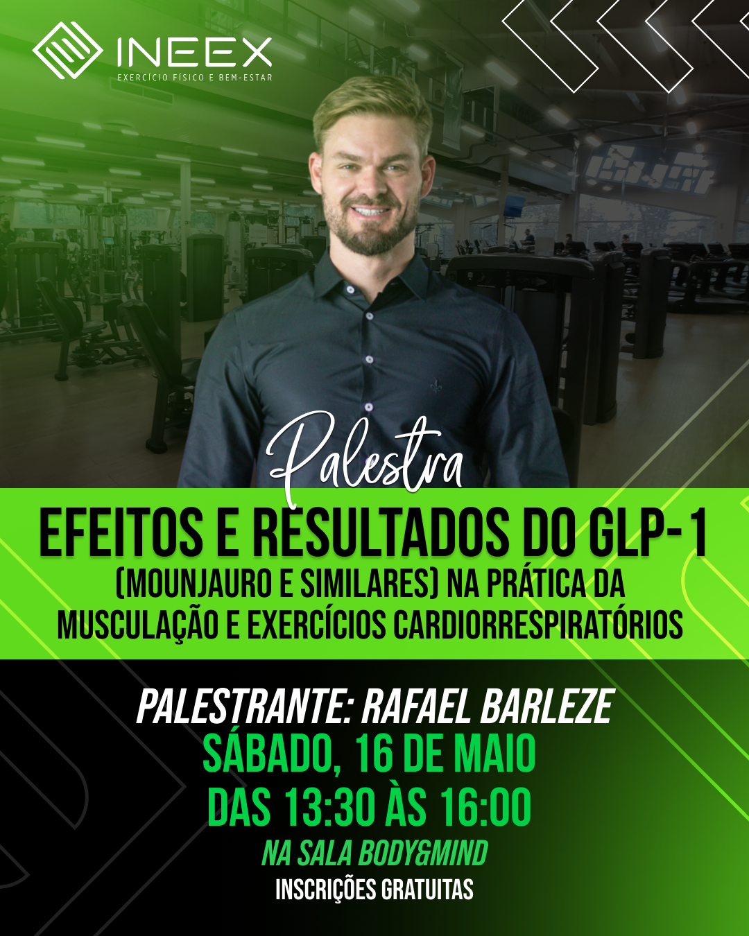 INEEX - Card Palestra Efeitos e Resultados do GLP-1