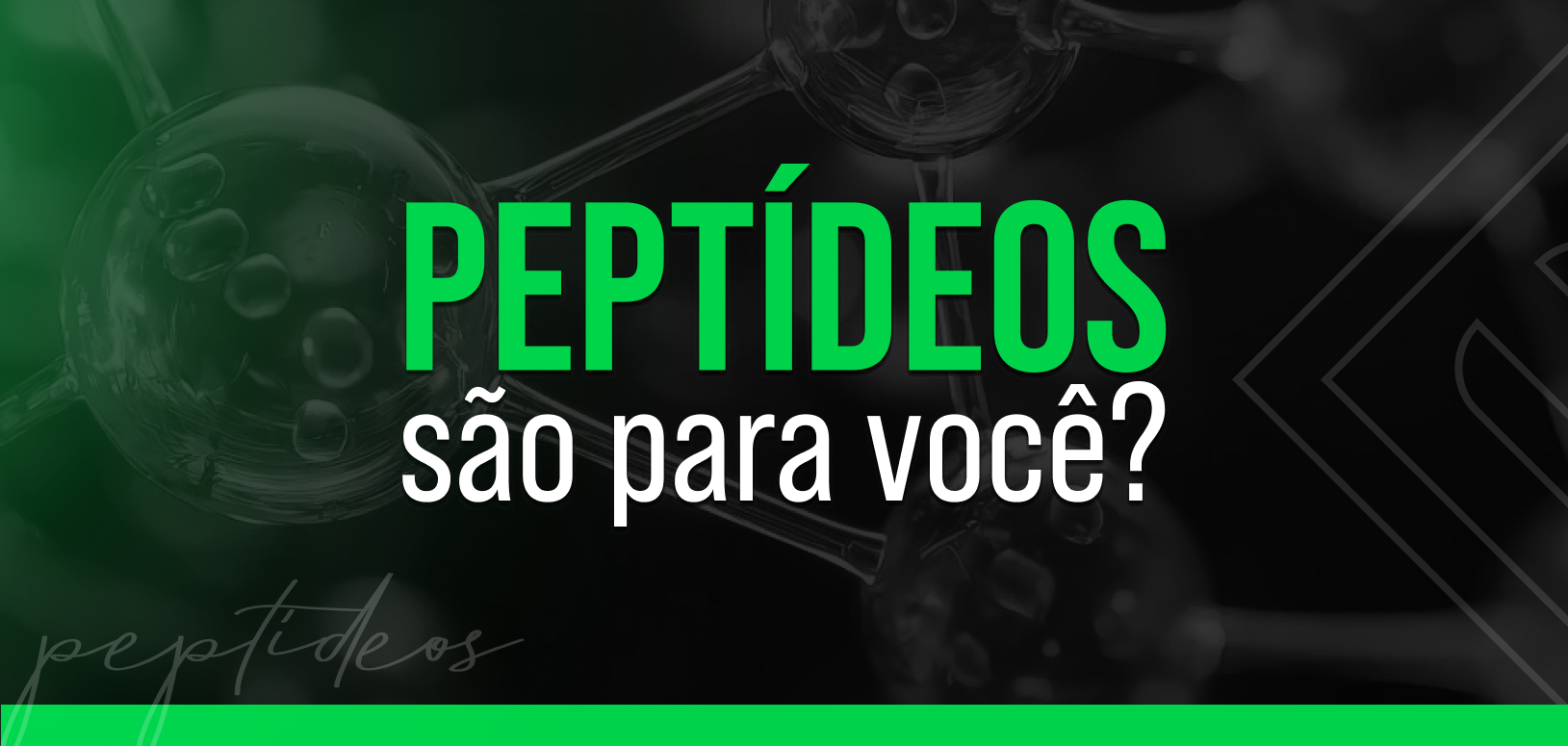 Peptídeos são para você?