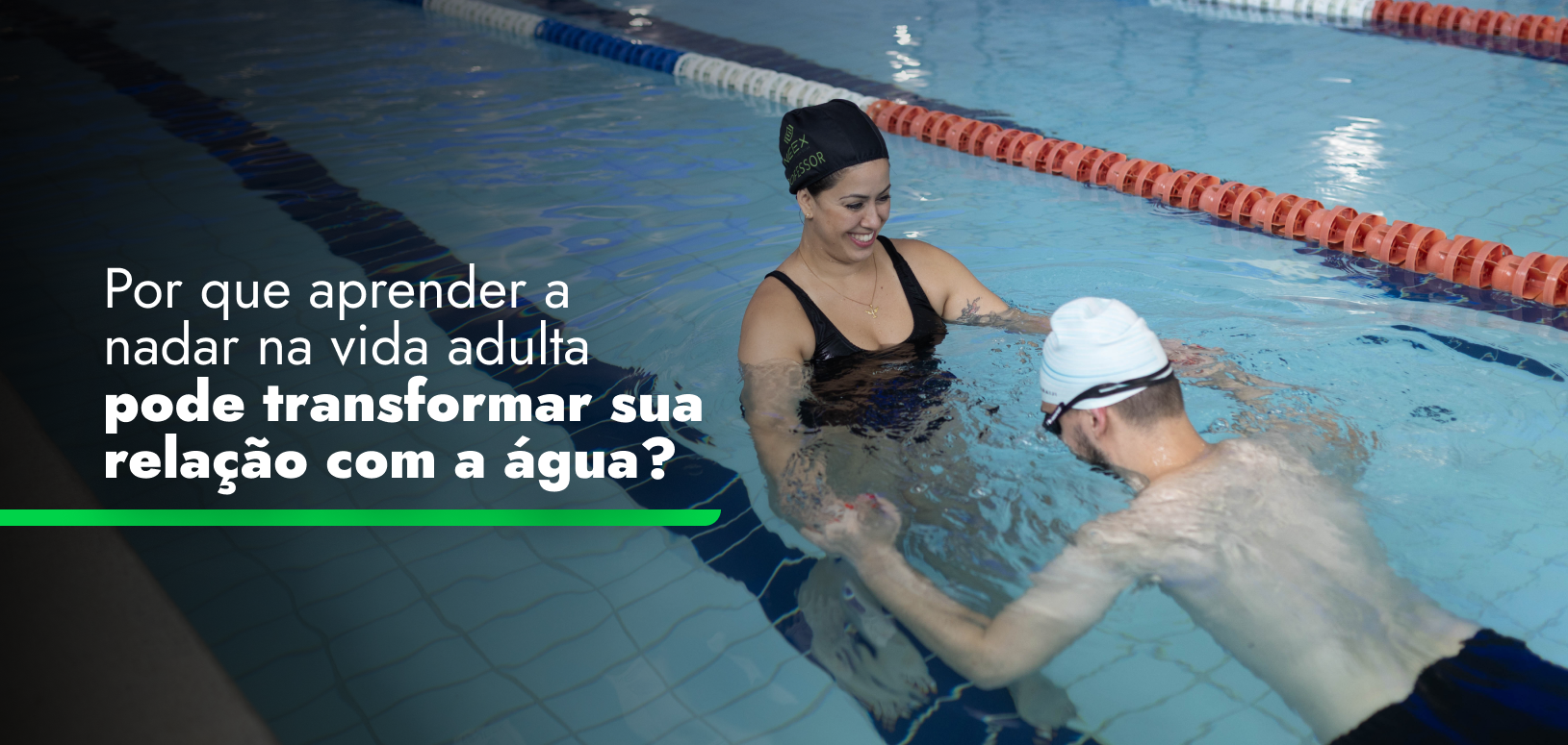 Por que aprender a nadar na vida adulta pode transformar sua relação com a água?